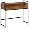 vidaXL Consoletafel Oud hout 90 x 33 x 80,5 cm Bewerkt hout