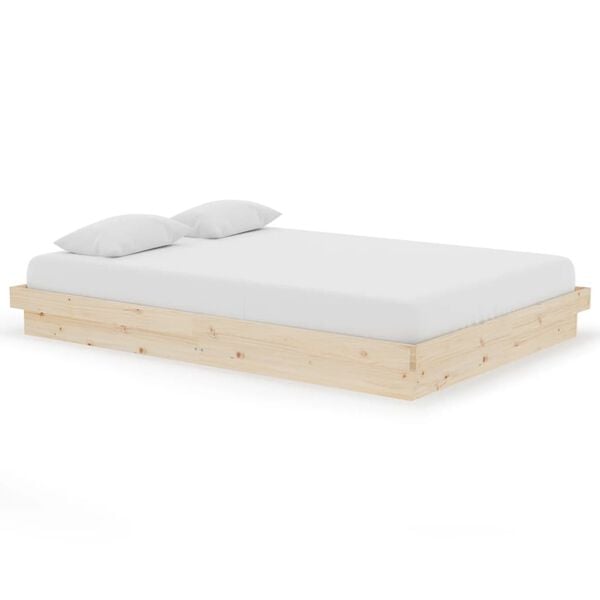 vidaXL Bedframe massief hout 140x200 cm