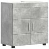 vidaXL Badkamerkastenset TULUM Beton Grijs 60 x 34 x 63 cm