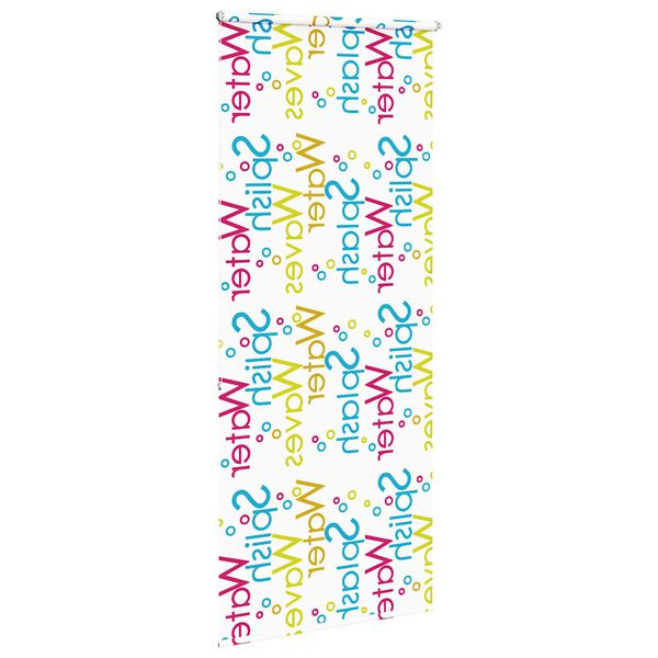 vidaXL Doucherolgordijn 110x240 cm stofbreedte 106 cm