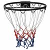 vidaXL Basketbalring 39 cm staal zwart