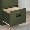 vidaXL Bestandenkast met lade Olijf Groen 45,5 x 42 x 106,5 cm