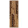 vidaXL Highboard Oud Hout 60 x 35 x 180 cm Bewerkt hout
