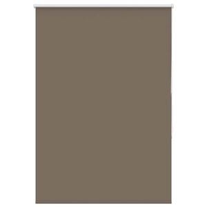 vidaXL Rolgordijn verduisterend koffie 105x130 cm stofbreedte 100,7 cm