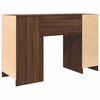 vidaXL Bureau 120x42x76 cm spaanplaat bruin eikenkleurig