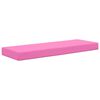 vidaXL Buiten Zitkussen 100% Polyester Roze 115 x 40 x 8 cm