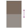 vidaXL Rolgordijn verduisterend koffie 135x210 cm stofbreedte 131,6 cm