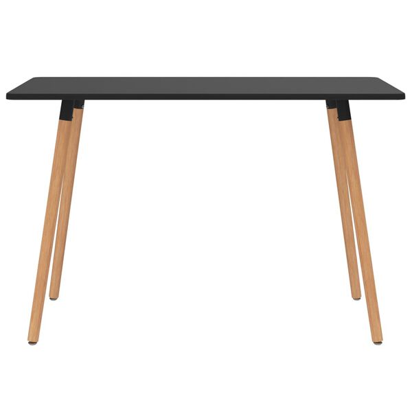 vidaXL 5-delige Eethoek grijs