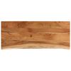 vidaXL Tafelblad rechthoekig natuurlijke rand 90x40x3,8 cm acaciahout