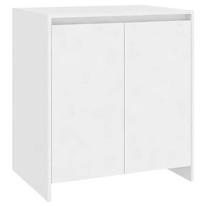 vidaXL Dressoir 70x41x75 cm bewerkt hout wit
