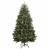 vidaXL Kunstkerstboom met 300 LED Groen 270 cm PVC en Metaal