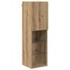 vidaXL TV Wandkast Set met LED 6 pcs Artisan Eik Geconstrueerd hout