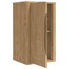 vidaXL Badkamer wandkast met plank FLORO Wasbruin 35 x 30 x 60 cm