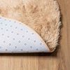 vidaXL Hoogpolig vloerkleed NAVARRA 240x240 cm polyester beige