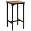 vidaXL Bartafel 60x55x107 cm massief ruw mangohout