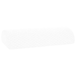 vidaXL Been Kussen 52 x 20 x 12 cm Medium Traagschuim Wit