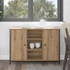 vidaXL Dressoir Artisan Eiken 100 x 35 x 70 cm