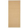 vidaXL Vloerkleed 66x150 cm natuurlijk sisal