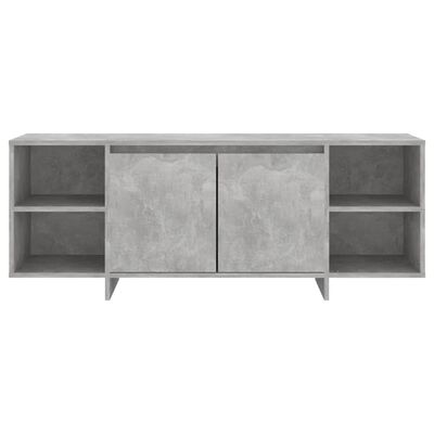 vidaXL Tv-meubel 130x35x50 cm spaanplaat betongrijs