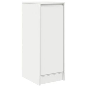 vidaXL Dressoir 29,5x34x76 cm spaanplaat wit
