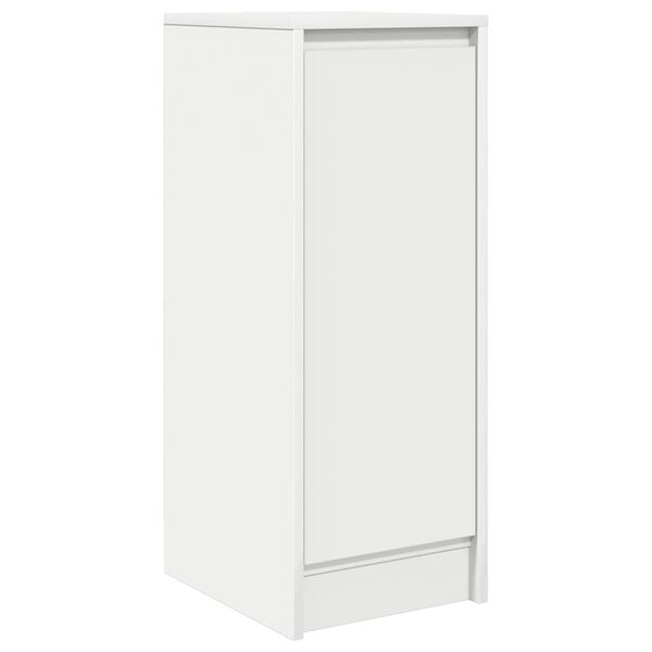 vidaXL Dressoir 29,5x34x76 cm spaanplaat wit