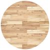 vidaXL Tafelblad rond &Oslash; 90x2 cm massief acaciahout