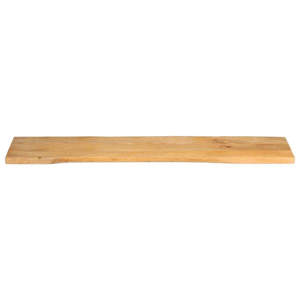 vidaXL Tafelblad met natuurlijke rand 160x40x2,5 cm massief mangohout