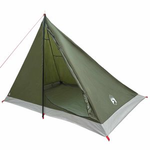 vidaXL Backpacking Tent 4-persoons Olijfgroen