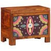 vidaXL Opbergbox Multikleur 50 x 30 x 40 cm Massief acaciahout