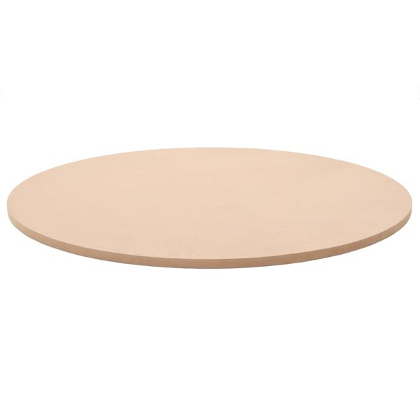 vidaXL Tafelblad rond MDF 800x18 mm