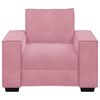 vidaXL Sofastoel Roze 100x78x84 cm Fluweel