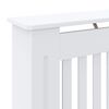 vidaXL Radiatorombouw 78 cm MDF wit