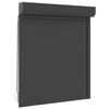 vidaXL Roljaloezie Antraciet 110 x 130 cm Aluminium en Polyurethaan