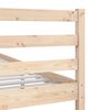 vidaXL Bedframe zonder matras massief hout 160x200 cm