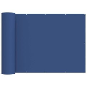 vidaXL Balkon Privacy Scherm 150 x 200 cm Stof met PU-coating Blauw
