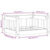 vidaXL Hondenbed Wasbruin 55 x 45 x 28 cm Massief grenenhout