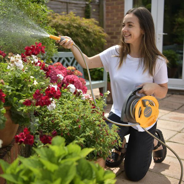 Hozelock Slanghaspel met 10 m slang Click & Go