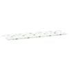vidaXL Bankkussen Oxford Stof Bladontwerp 180 x 50 x 3 cm