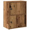 vidaXL Boekenkast 40x24x52 cm bewerkt hout oud houtkleurig