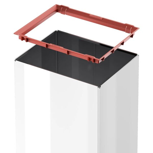 Hailo Afvalbak Big-Box Swing maat L 35 L wit 0840-131