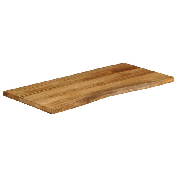 vidaXL Tafelblad met natuurlijke rand 100x60x3,8 cm massief mangohout