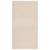 vidaXL Vloerkleed shaggy beige 120x183 cm polyester
