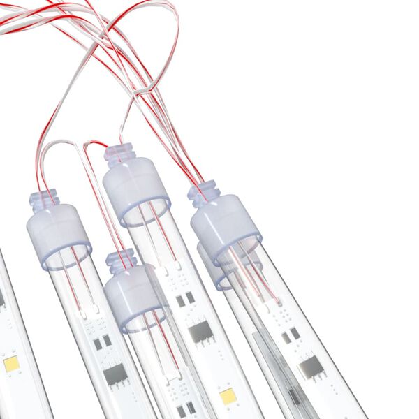 vidaXL Meteoorlichten 8 st 288 LED's binnen/buiten 50 cm warmwit