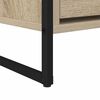 vidaXL TV-kast met lade Sonoma 100 x 36 x 49,5 cm Bewerkt hout