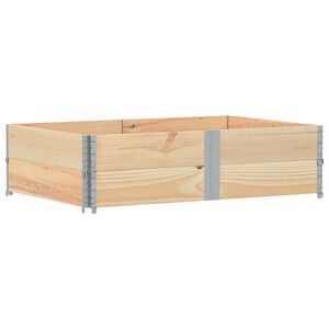 vidaXL Plantenbak 150x100 cm massief grenenhout