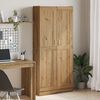 vidaXL Hoge kast 82,5x30,5x185 cm bewerkt hout artisanaal eikenkleur