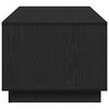 vidaXL Salontafel Zwart Eiken 102 x 55 x 43 cm Bewerkt hout