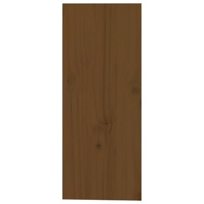 vidaXL Wijnkast 62x25x62 cm massief grenenhout honingbruin