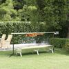 vidaXL Barbecueplaat 158x42x31 cm roestvrij staal zilverkleurig