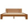 vidaXL Bedframe massief grenenhout honingbruin 180x200 cm